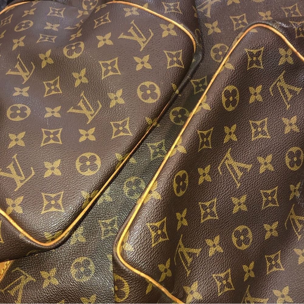 Auth LOUIS VUITTON Monogram Keepall Boston Weekend Travel Bag LV 50 MB0990 - Picture 12 of 15